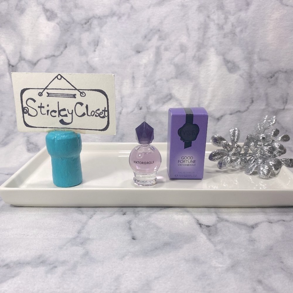 Viktor & Rolf Good Fortune EDP Floral Jasmine Vanilla-Mini 7ml,0.24oz-BOXED-NEW